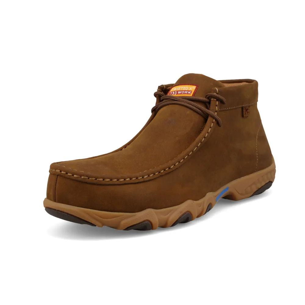 Twisted X Work Chukka Driving Moc Distressed Saddle